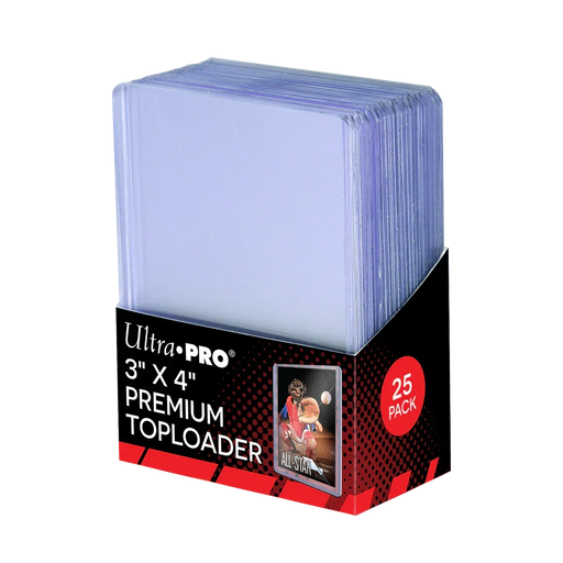 3" x 4" Ultra Clear Premium Toploaders (25ct) - for just $5! 