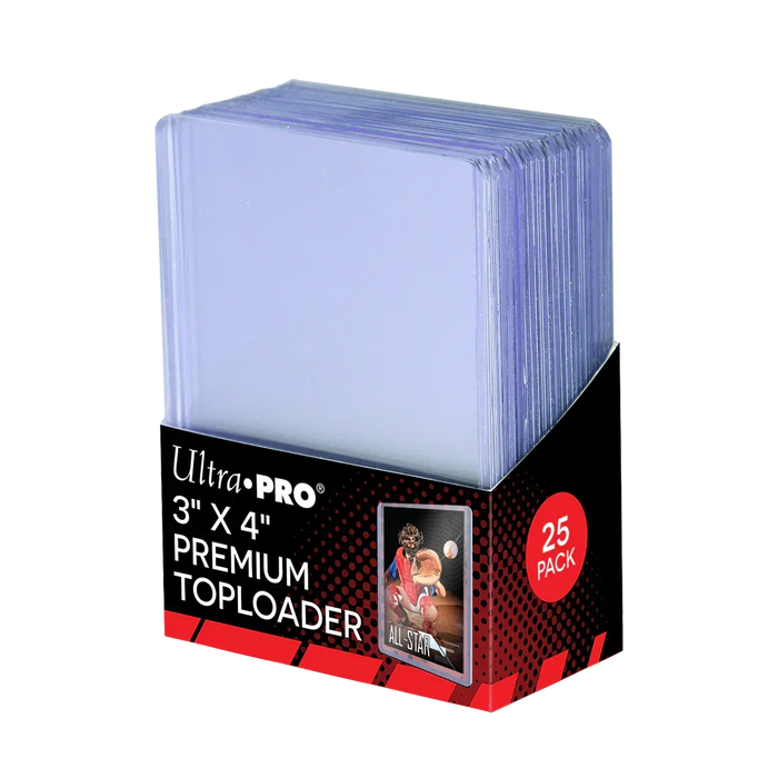 3" x 4" Ultra Clear Premium Toploaders (25ct) - for just $5! 