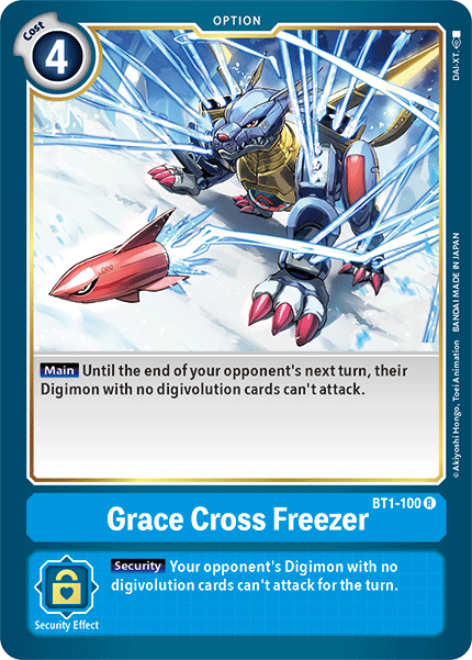 Grace Cross Freezer [BT1-100] [Release Special Booster Ver.1.5] - Just $0.09! Shop now at Retro Gaming of Denver