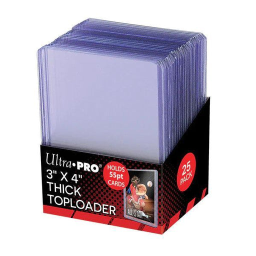 3" x 4" Clear Action Packed 55PT Toploaders (25ct) - for just $5! 
