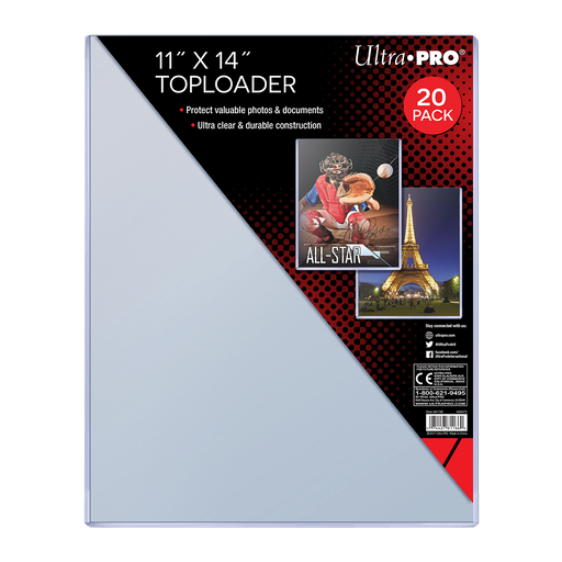 11" x 14" TOPLOADER® Sleeves (20ct) - for just $57.99! 