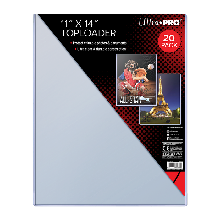 11" x 14" TOPLOADER® Sleeves (20ct) - for just $57.99! 
