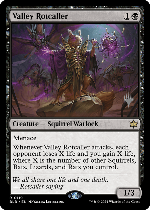 Valley Rotcaller (PPBLB-119) - Bloomburrow Promos - for just $0.88! 