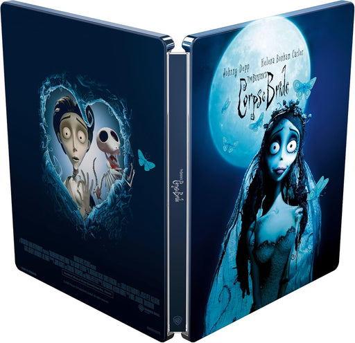 Tim Burton's Corpse Bride - Limited Edition Steelbook (4K UHD + Digital Copy) - for just $39.99! 