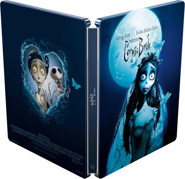 Tim Burton's Corpse Bride - Limited Edition Steelbook (4K UHD + Digital Copy) - for just $39.99! 