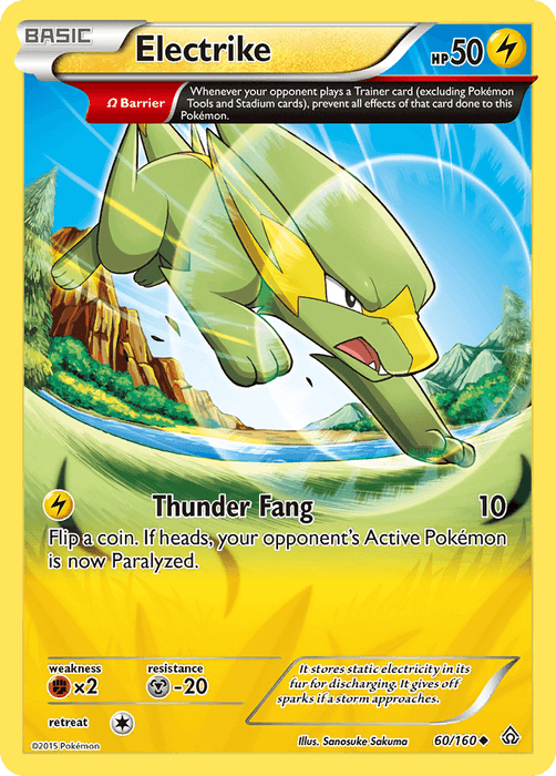 Electrike (60/160) [XY: Primal Clash] - for just $0.15! 