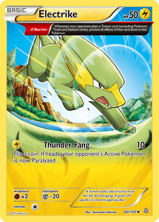 Electrike (60/160) [XY: Primal Clash] - for just $0.15! 