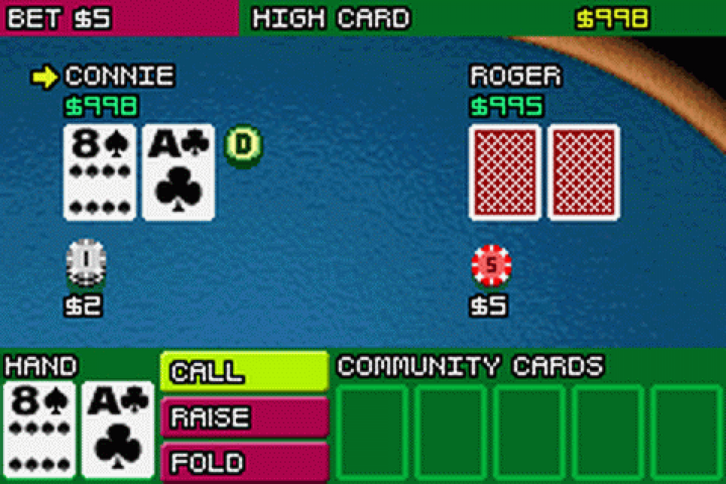 Texas Hold 'Em Poker – Game Boy Advance (GBA) - for just $3.99! 