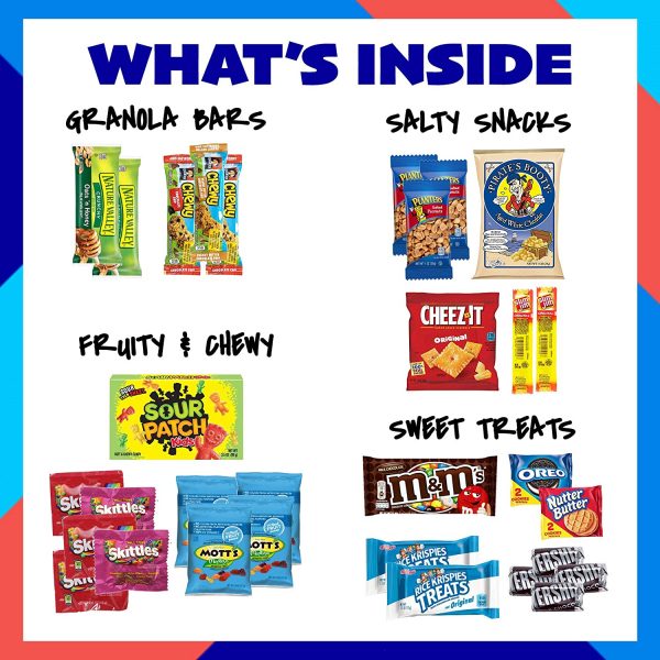 Small College Snack Box (30 Item Care Package) - for just $42.99! 