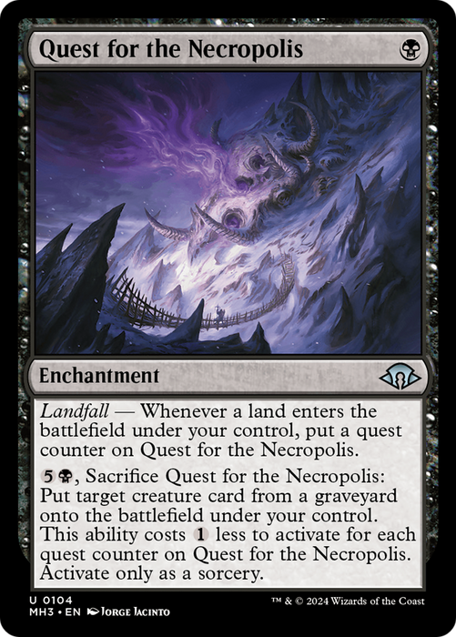 Quest for the Necropolis (MH3-104) - Modern Horizons 3 - for just $0.07! 
