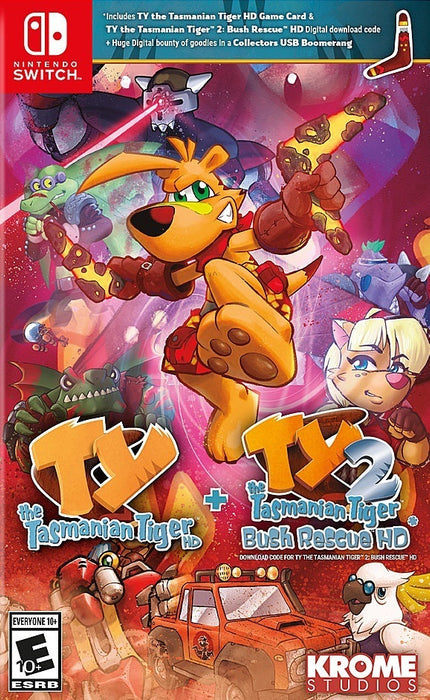 Ty The Tasmanian Tiger HD / Ty The Tasmanian Tiger 2: Bush Rescue HD (Nintendo Switch) - Just $0! Shop now at Retro Gaming of Denver