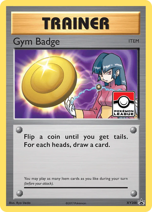 Gym Badge (XY208) (Sabrina) [XY: Black Star Promos] - for just $8.65! 