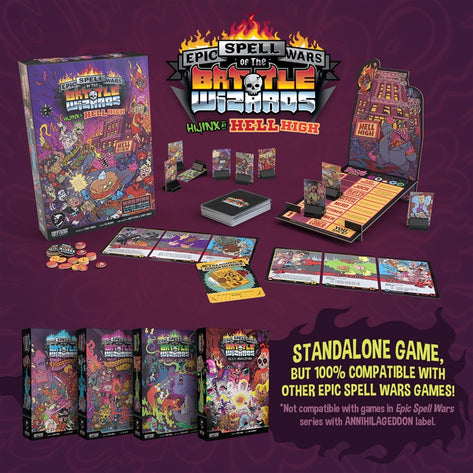 Epic Spell Wars of the Battle Wizards: Hijinx at Hell High - for just $35! 