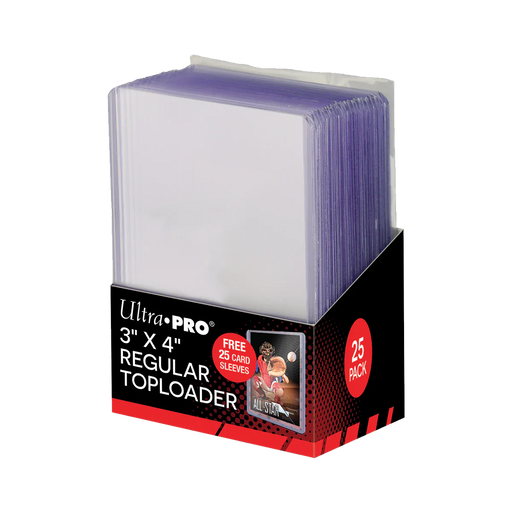 Ultra Pro Regular Toploaders with Sleeves 25-Count - for just $2.95! 