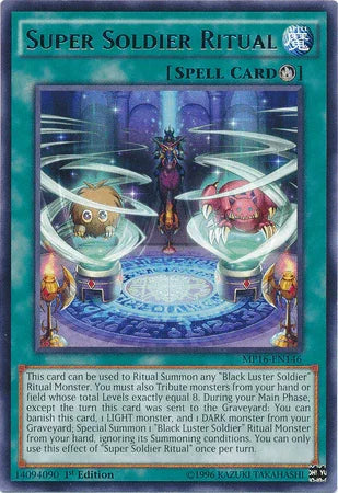 Super Soldier Ritual [MP16-EN146] Rare - for just $0.20! 