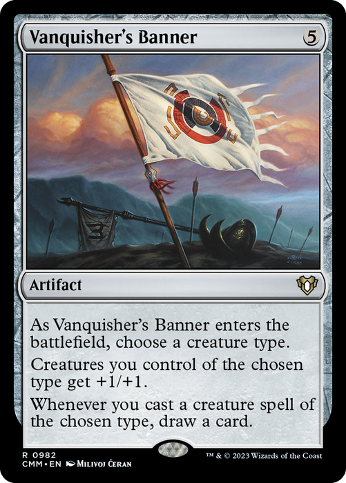 Vanquisher's Banner (CMM-982) - Commander Masters - for just $1.33! 