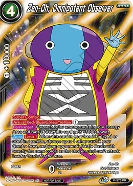 Zen-Oh, Omnipotent Observer (Unison Warrior Series Boost Tournament Pack Vol. 7) (P-373) [Tournament Promotion Cards] - for just $0.15! 