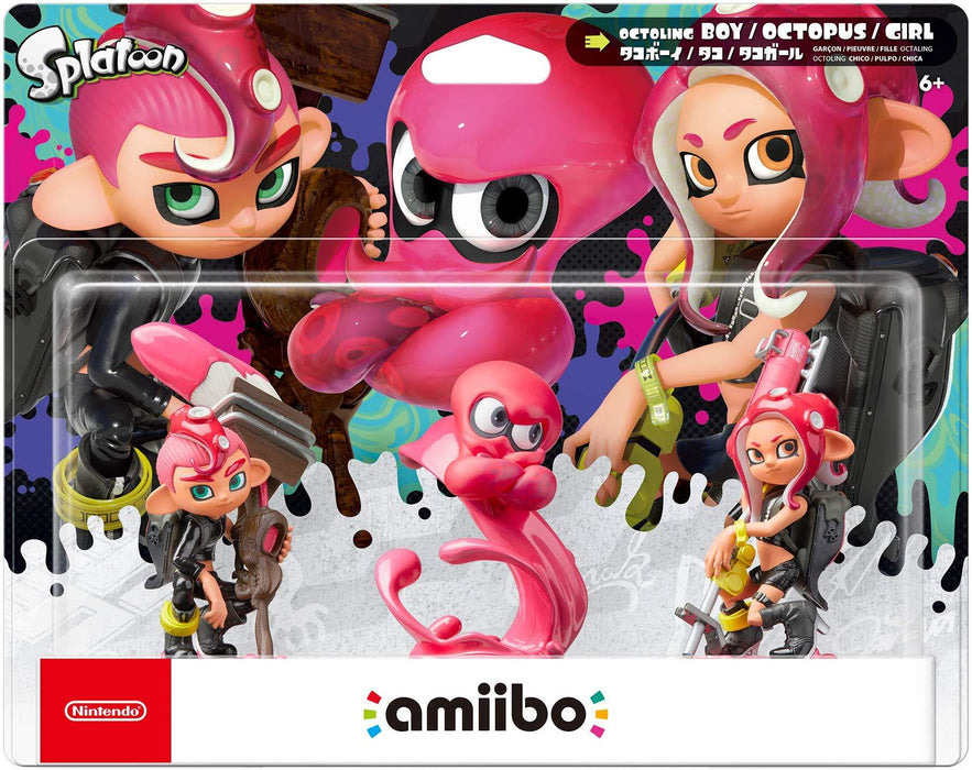 Octoling Amiibo 3-Pack: Splatoon 2 (Nintendo Switch) - Just $64.99! Shop now at Retro Gaming of Denver