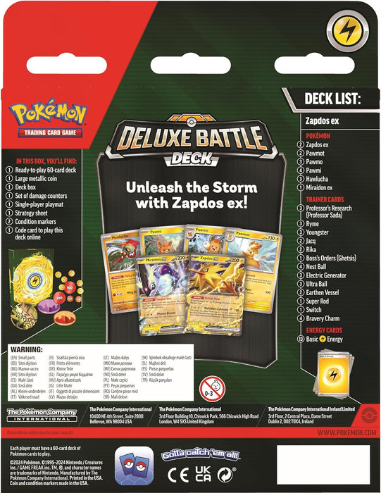 Pokemon: Ex Deluxe Battle Deck - Zapdos ex - for just $19.99! 