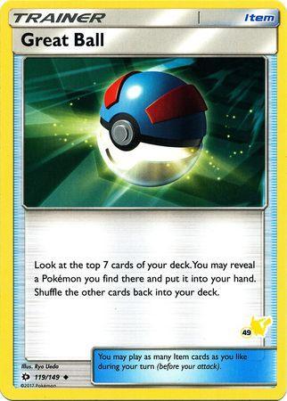 Great Ball (119/149) (Pikachu Stamp #49) [Battle Academy 2020] - for just $0.10! 
