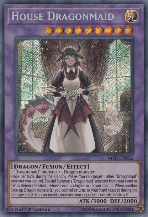 House Dragonmaid [MYFI-EN022] Secret Rare - for just $0.35! 