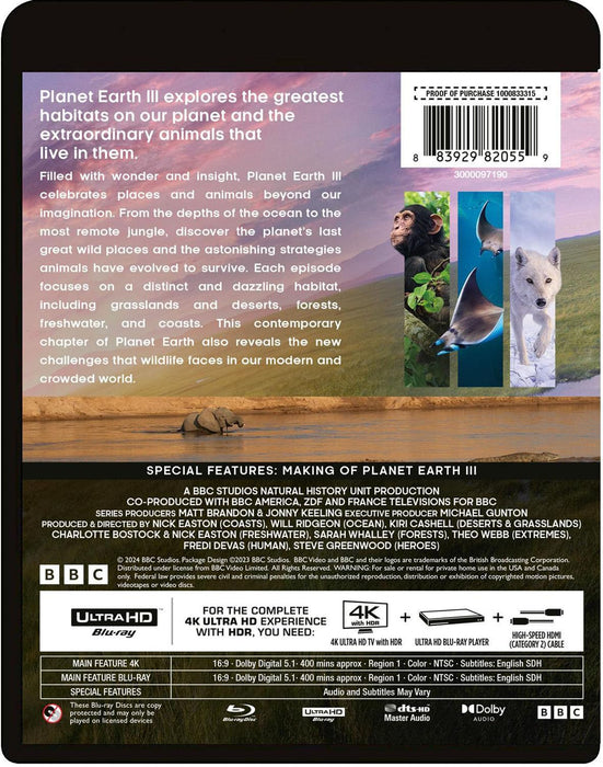 Planet Earth III (4K UHD) - for just $30.99! 
