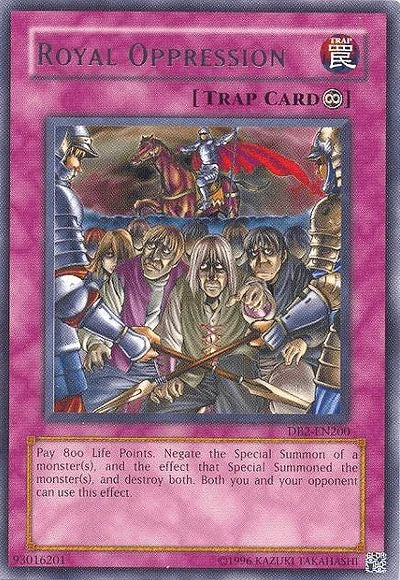 Royal Oppression [DB2-EN200] Rare - for just $4.20! 