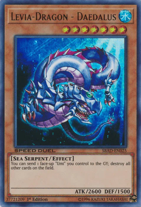 Levia-Dragon - Daedalus [SBAD-EN025] Ultra Rare - for just $0.75! 