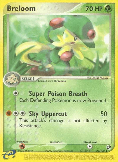 Breloom (33/100) [EX: Sandstorm] - for just $0.70! 
