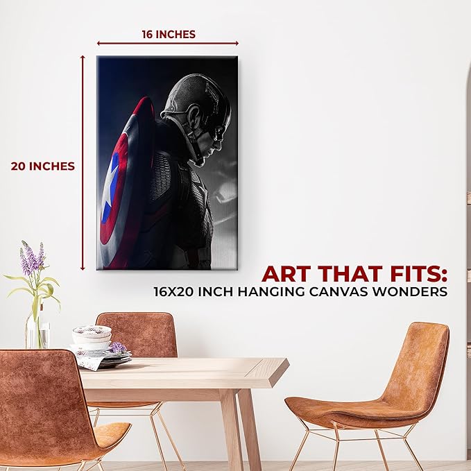 Captain America Wall Canvas - for just $30.99! 