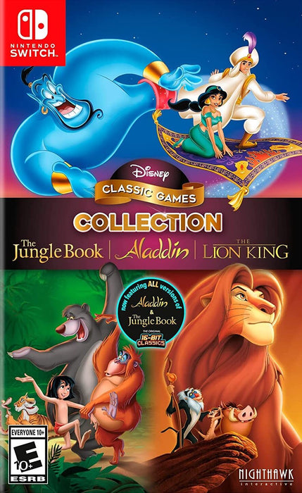 Disney Classic Games Collection: Jungle Book, Alladin & Lion King (Nintendo Switch) - for just $0! 