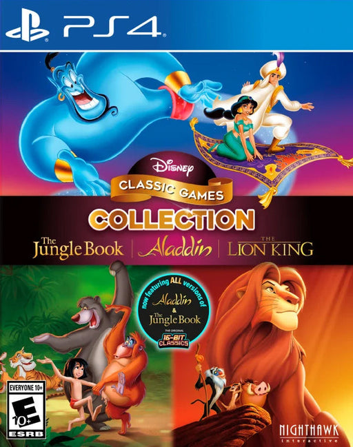 Disney Classic Games Collection: Aladdin, The Lion King, and Jungle Book (Playstation 4) - for just $0! 