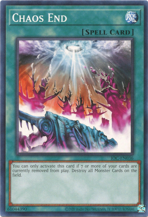 Chaos End (25th Anniversary) [IOC-EN036] Common - for just $0.10! 