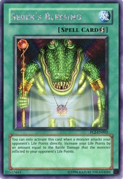 Sebek's Blessing [PCJ-EN002] Prismatic Secret Rare - for just $5.15! 