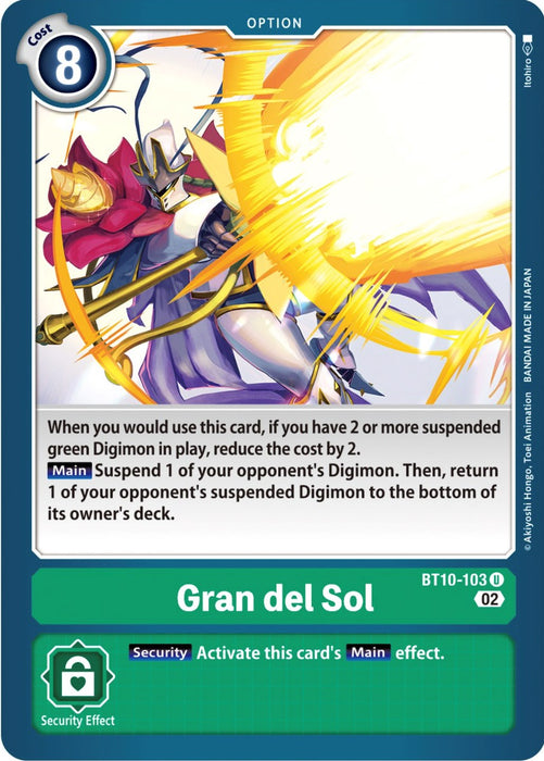 Gran del Sol [BT10-103] [Xros Encounter] - Just $0.09! Shop now at Retro Gaming of Denver