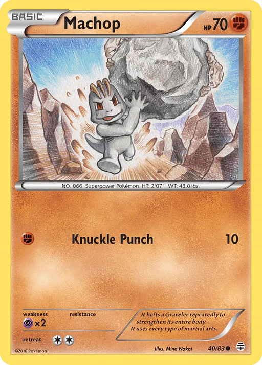 Machop (40/83) [XY: Generations] - for just $0.10! 