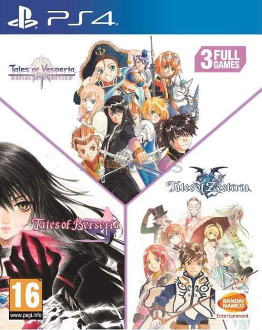 Tales of Zestiria + Tales of Berseria + Tales of Vesperia: Definitive Edition [European Import] (PlayStation 4) - for just $0! 
