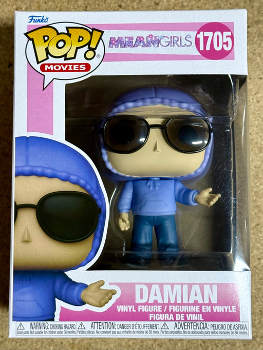 Funko Pop! Movies Damian In Hoodie #1705 Mean Girls 2025 Daniel Franzese - for just $12! 