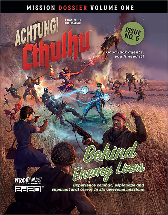 Achtung! Cthulhu 2d20: Mission Dossier 1 - Behind Enemy Lines - for just $35! 