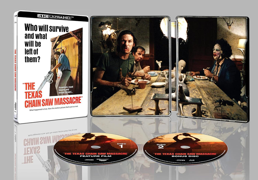 The Texas Chain Saw Massacre 4K UHD Steelbook - for just $51.99! 