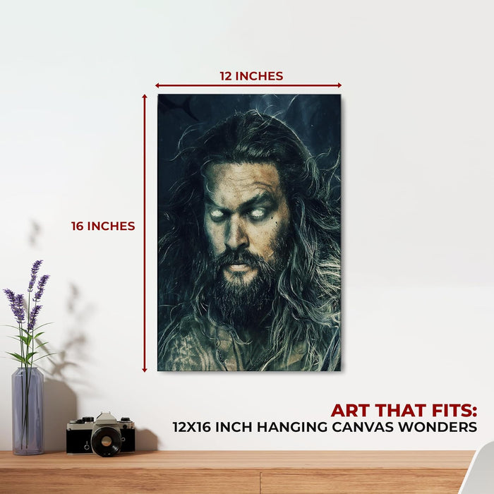 Aqua Man Wall Canvas Set of 1 - for just $30.99! 