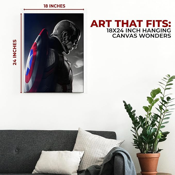 Captain America Wall Canvas - for just $30.99! 