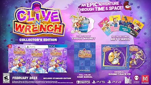 Clive 'N' Wrench Collectors Edition (Nintendo Switch) - for just $0! 