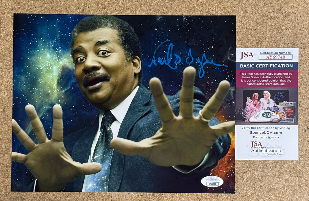 Neil DeGrasse Tyson Signed Astrophysicist & Writer 8x10 Photo With JSA COA - for just $100! 