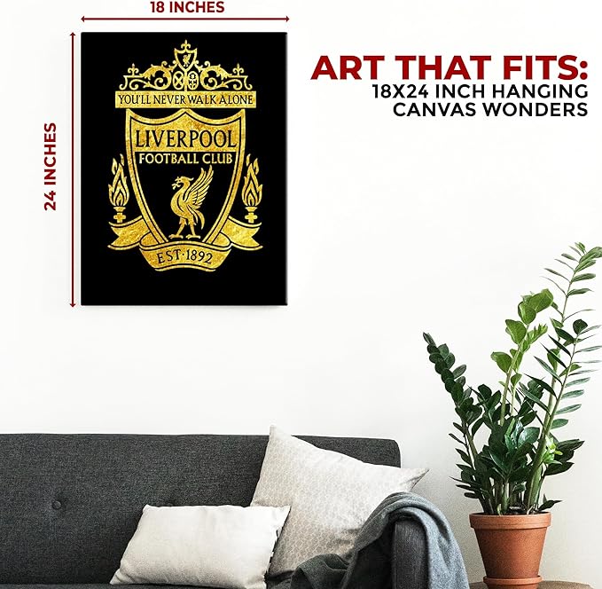Liverpool Wall Canvas Set of 1 - for just $30.99! 