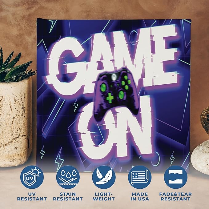 Game On Wall Canvas Set of 1 - for just $30.99! 