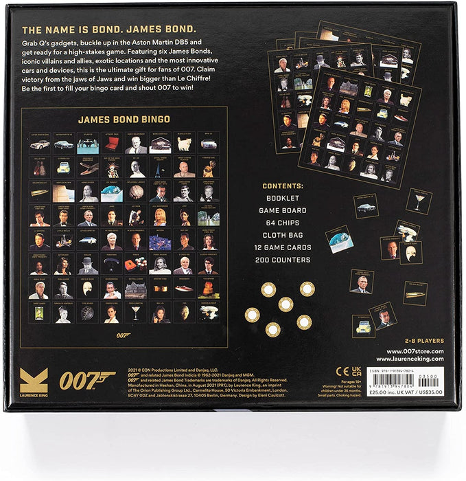 James Bond Bingo - for just $35! 