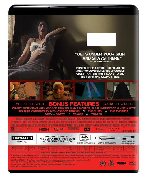 Longlegs [4K UHD + Blu-Ray] - for just $32.99! 