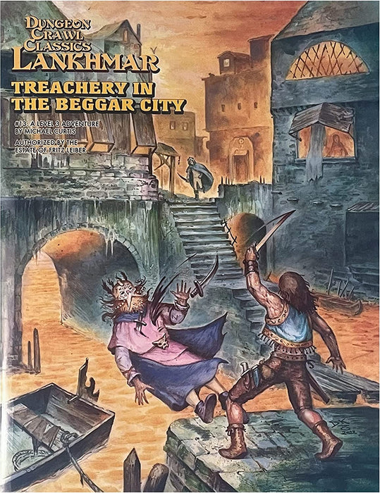 Dungeon Crawl Classics: Lankhmar #13 Treachery in the Beggar City - for just $9.99! 