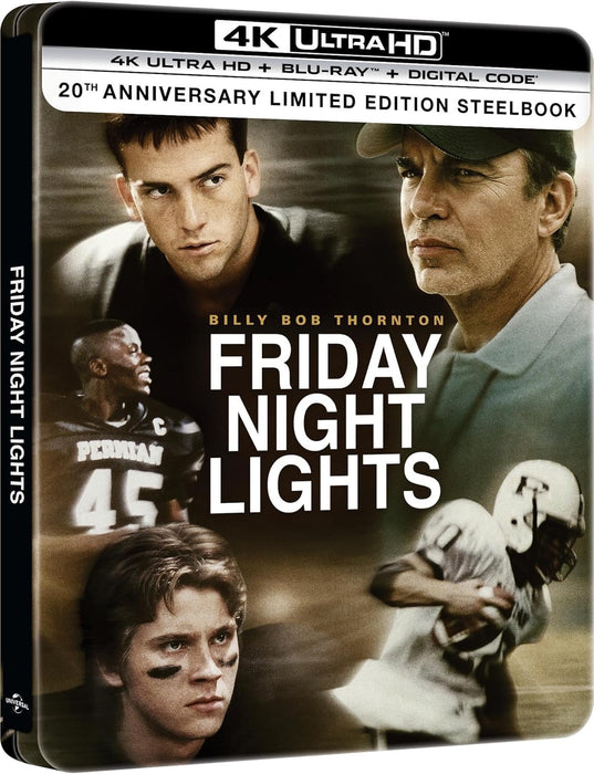 Friday Night Lights - Limited Edition Steelbook (4K Ultra HD + Blu-ray + Digital) - for just $35.99! 